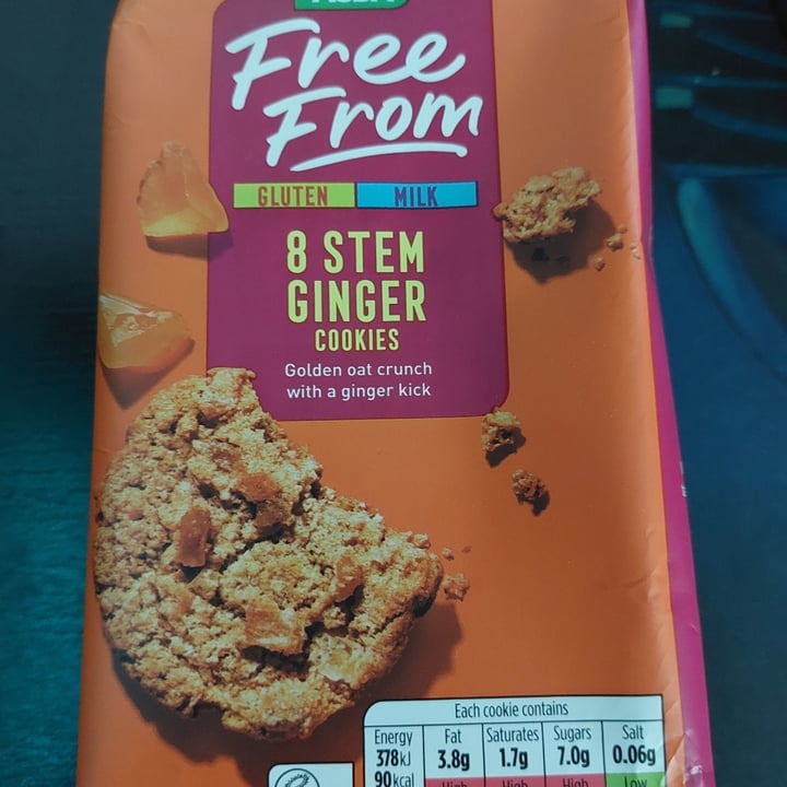 photo of Asda Free From 8 stem ginger cookies shared by @sayareaper on  09 Dec 2021 - review