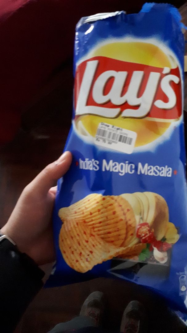 photo of Lay's Potato Chips India’s Magic Masala Flavour shared by @opheeeliaaa on  30 Dec 2019 - review