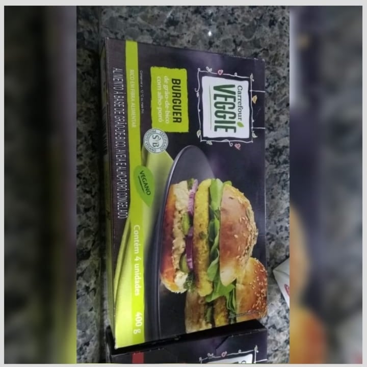photo of Carrefour Veggie Burguer  shared by @terezinha22 on  03 Sep 2022 - review