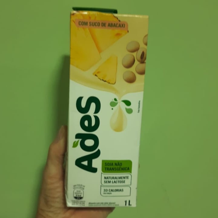 photo of Ades Ades de soja sabor abacaxi shared by @rodrigosicheroli on  06 May 2022 - review