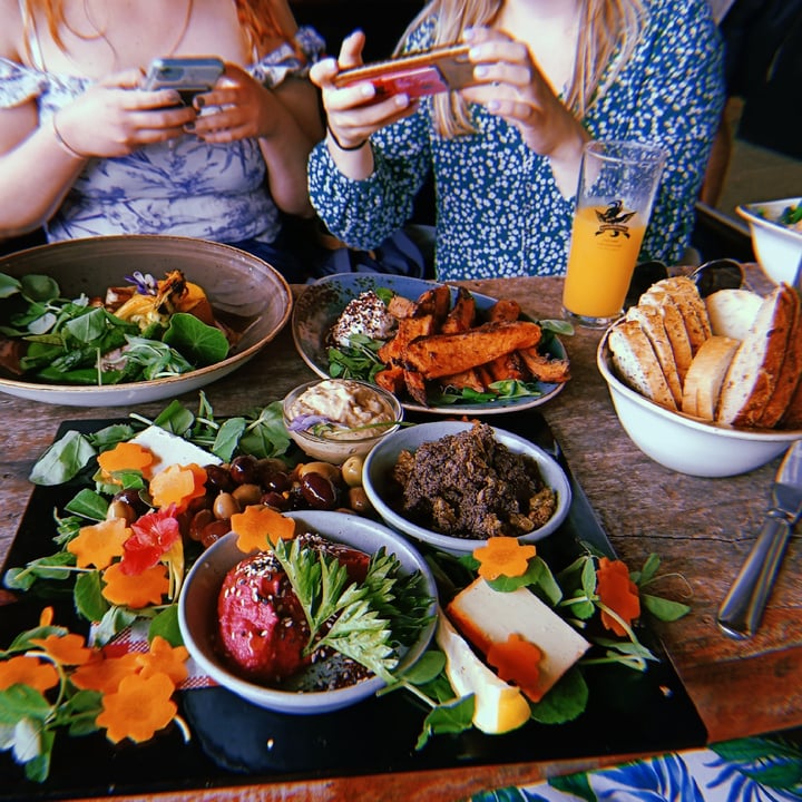 review photo of Flying Brick Cider Co Vegan Cheese Board shared by @rubytuesday on 13 Jan 2021 - review