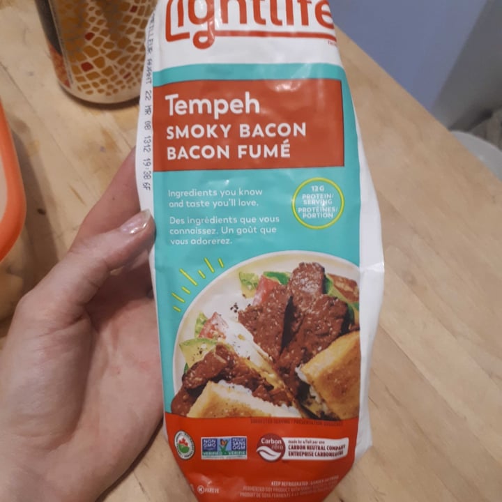 photo of Lightlife Tempeh bacon shared by @nobme6661 on  09 Apr 2022 - review