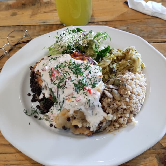 Foto del piatto “Lentil Moussaka”