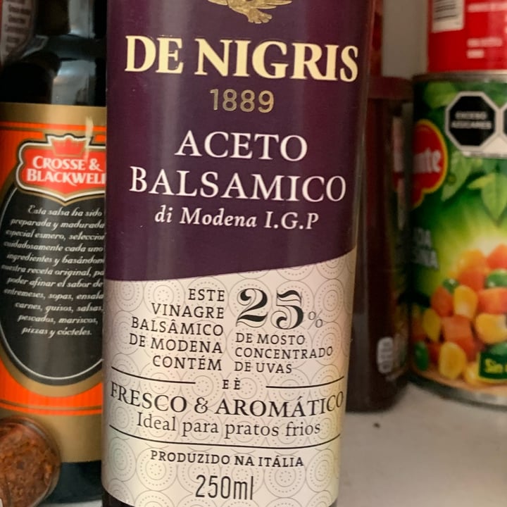 photo of De Nigris Aceto Balsamico di Modena I.G.P. biologico shared by @taide on  03 Jul 2022 - review