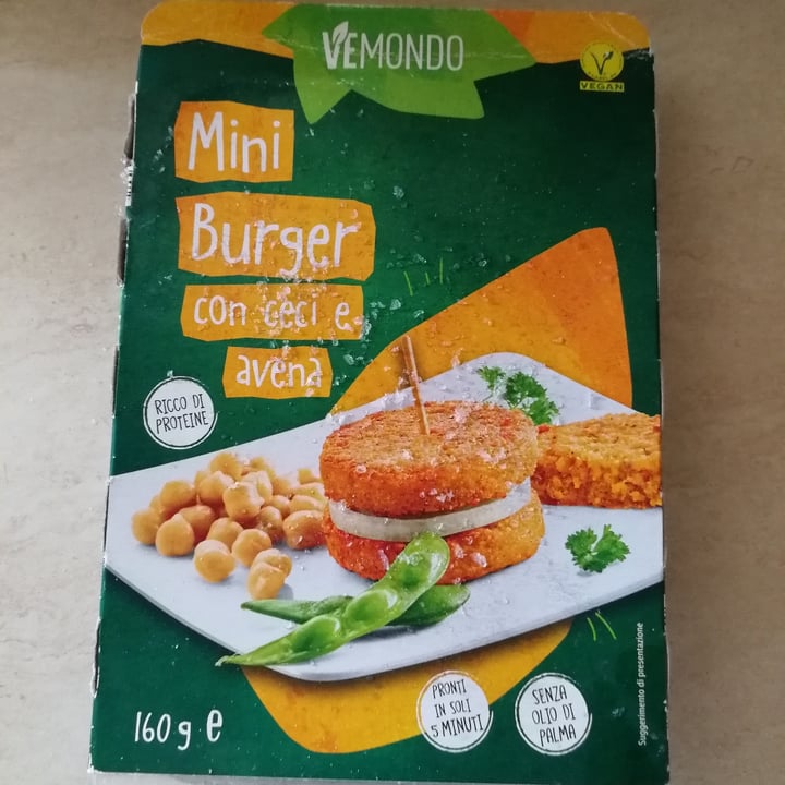 review photo of Vemondo Mini Burger con Ceci e Avena shared by @savy on 29 Mar 2022 - review