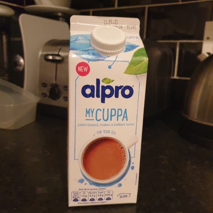 photo of Alpro My Cuppa Soy Milk for Tea shared by @seitanicfeminist on  16 Mar 2021 - review