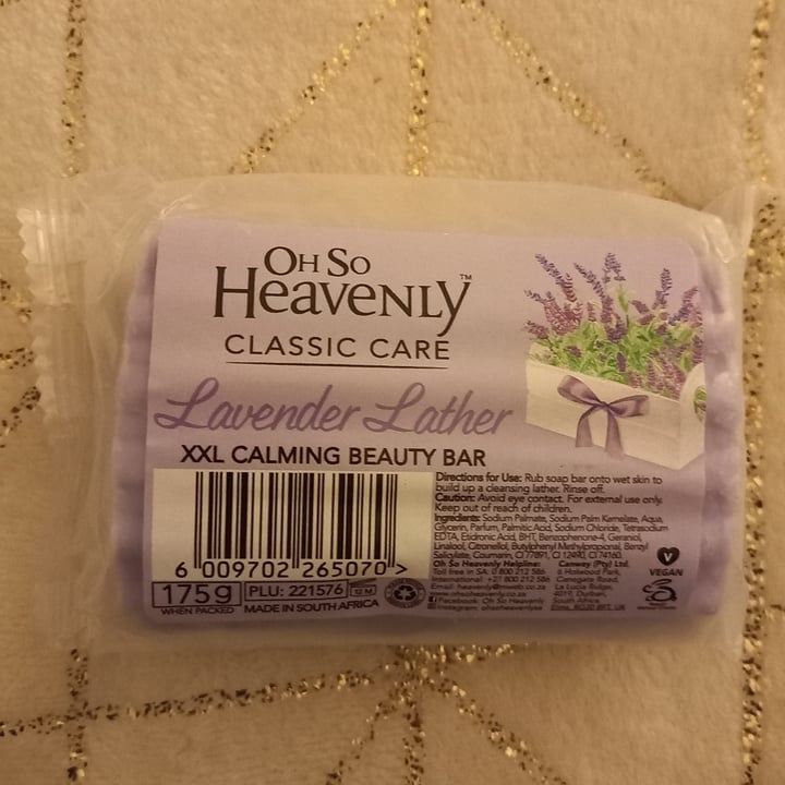 photo of Oh So Heavenly Lavender lather soap bar shared by @bl on  21 Aug 2021 - review