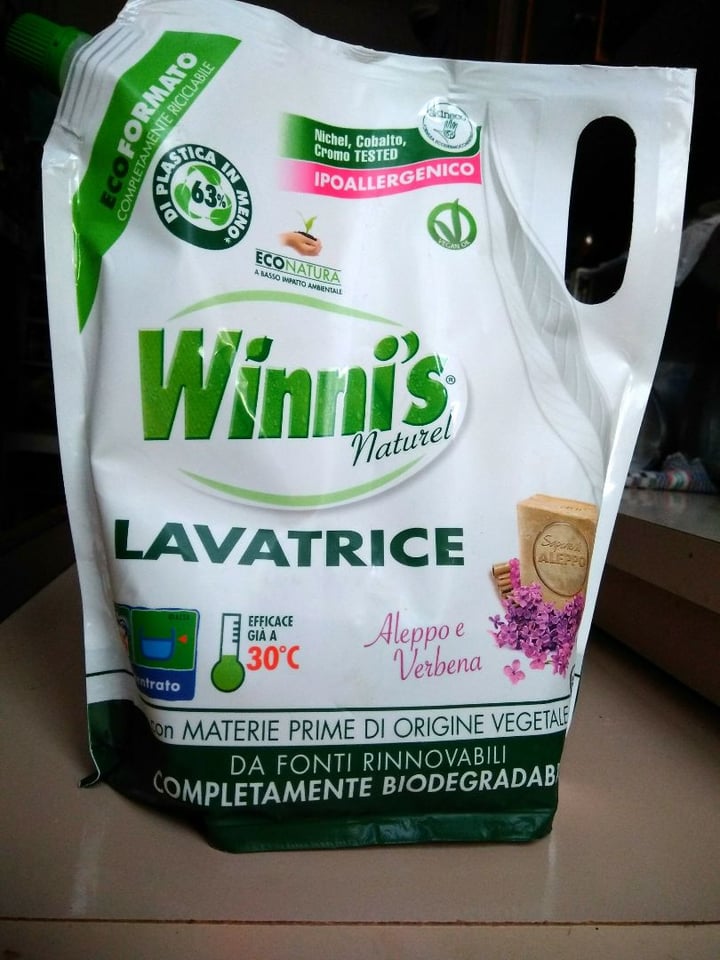 photo of Winni's Naturel Detersivo Lavatrice shared by @ravanellocurioso on  17 Feb 2020 - review