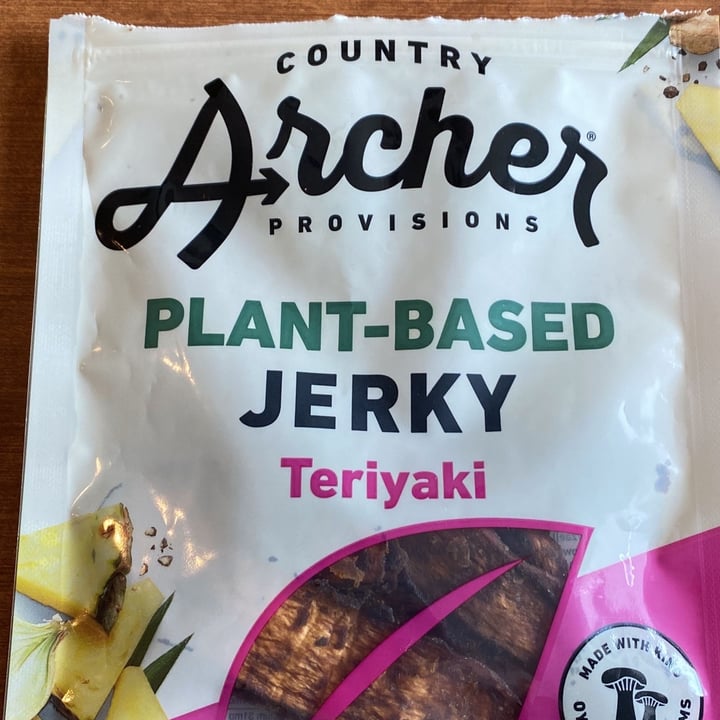 Archer Country Provisions Plantbased Teriyaki Jerky Review abillion