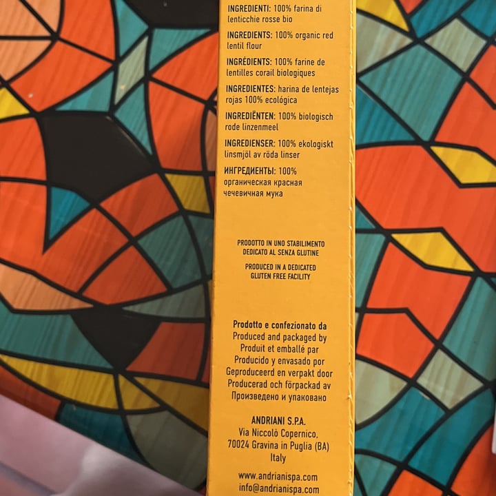 review photo of Biori Biori' Sedanini di Lenticchie Rosse Bio shared by @rica-r on 12 Dec 2022 - review