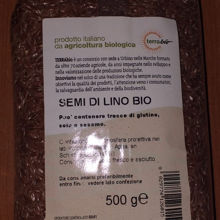 photo of Terra bio Semi di lino shared by @agatuuu on  30 Mar 2021 - review