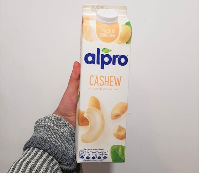 alpro cashew milk review