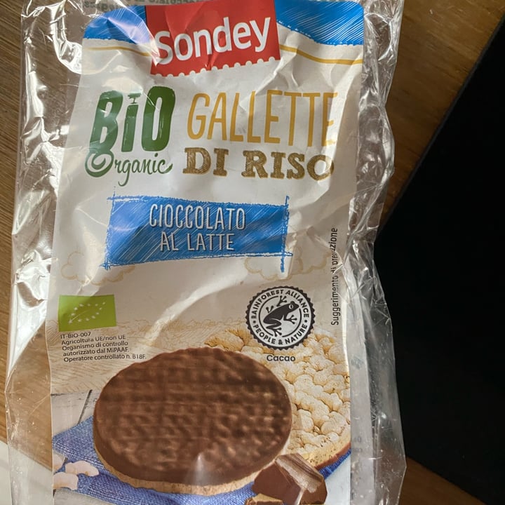 photo of Sondey Gallette riso cioccolato al latte shared by @tropy17 on  15 Mar 2022 - review