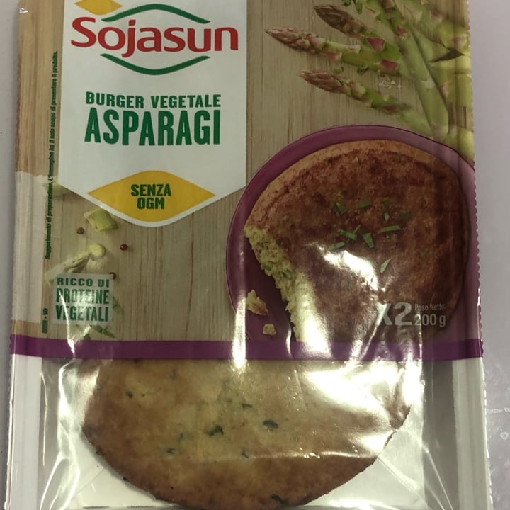 photo of Sojasun Burger asparagi shared by @francyveg86 on  04 Sep 2022 - review