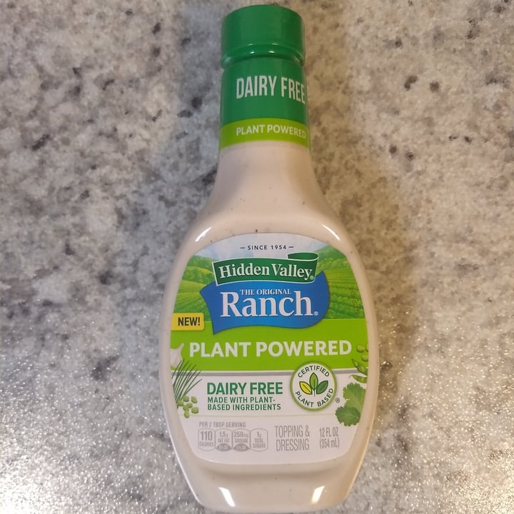 photo of Hidden Valley The Original Ranch Plant Powered shared by @leguminousvegan on  01 Sep 2021 - review