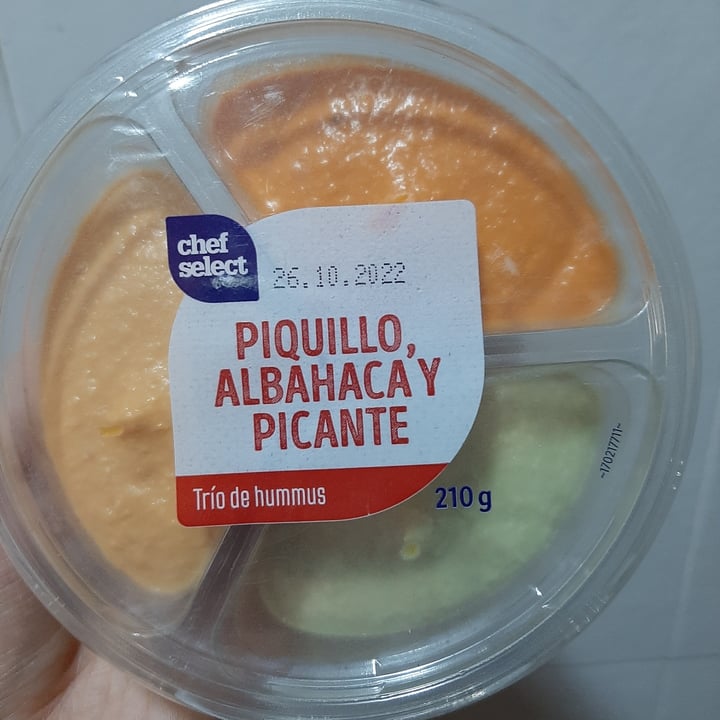 photo of Chef Select Trío de humus piquillo shared by @angelica90 on  22 Oct 2022 - review