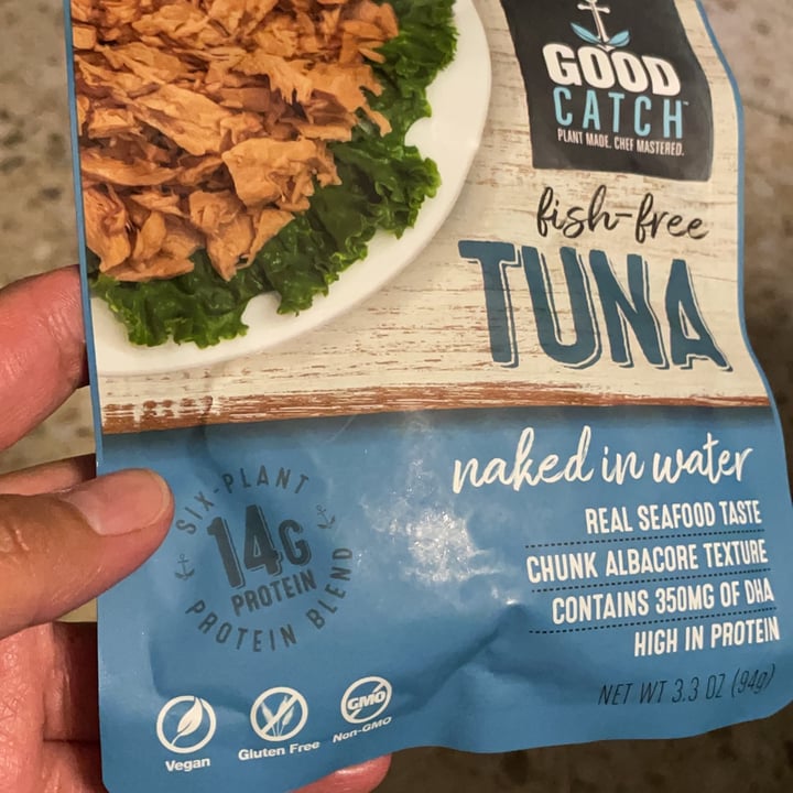 photo of Good Catch Fish-free Tuna Naked in Water shared by @gortiz86 on  12 Jul 2021 - review