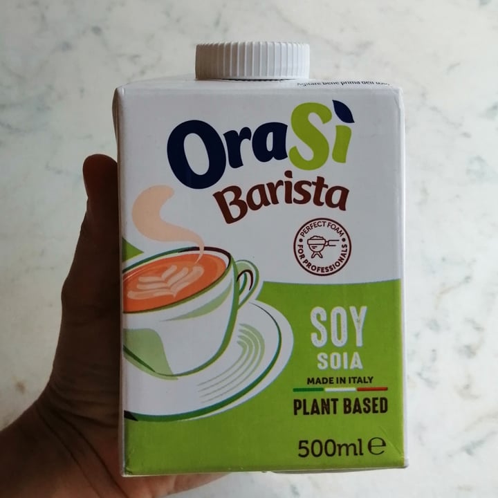 photo of OraSí latte di soia barista shared by @fedevegana on  18 Aug 2022 - review