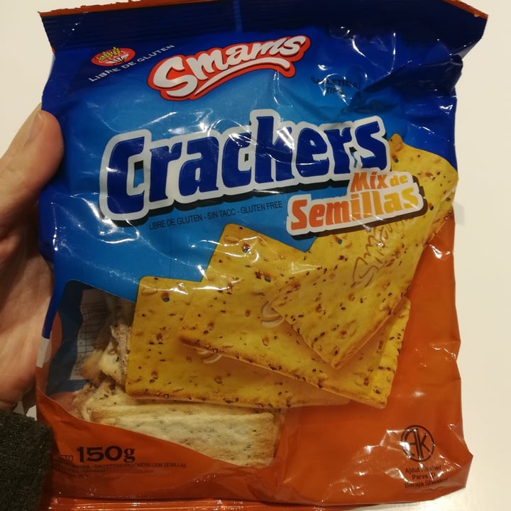 photo of smams Crackers Mix De Semillas shared by @rociosuareznavarro on  01 Jul 2020 - review