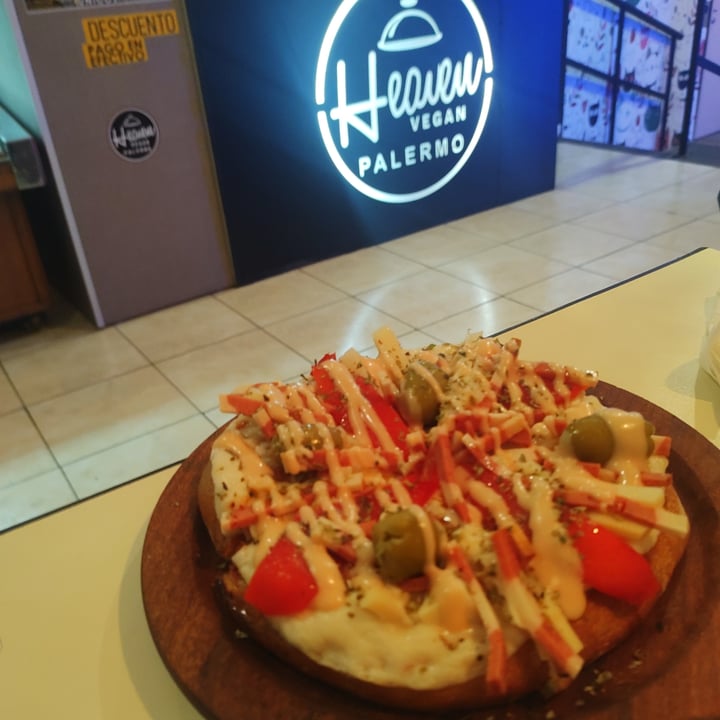 photo of Heaven Vegan Palermo Pizza americana shared by @natalia11 on  19 Jun 2022 - review