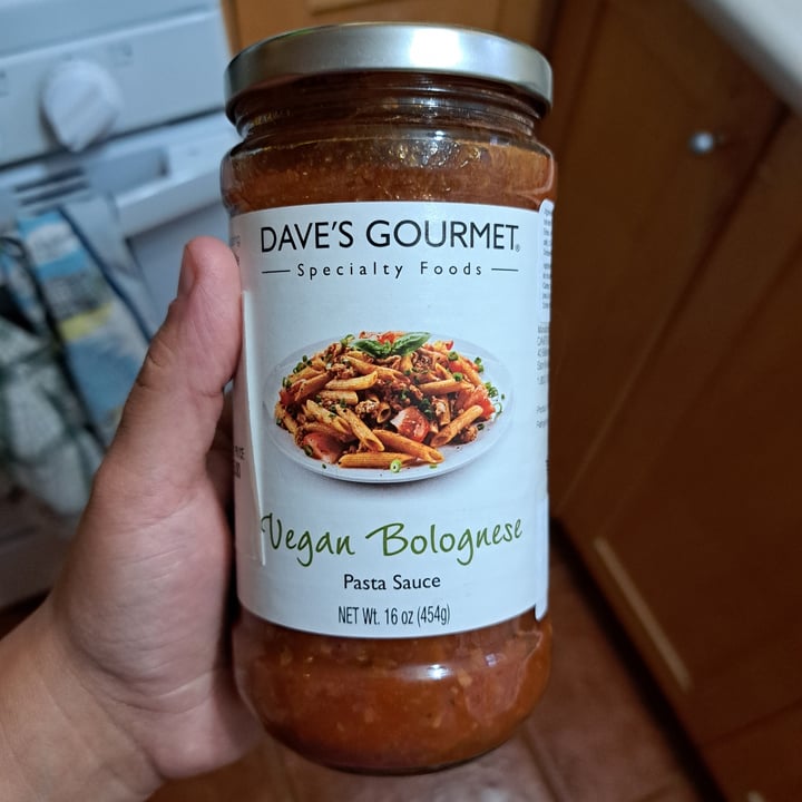 photo of Dave's Gourmet Vegan Bolognese shared by @svraphael88 on  12 Oct 2022 - review