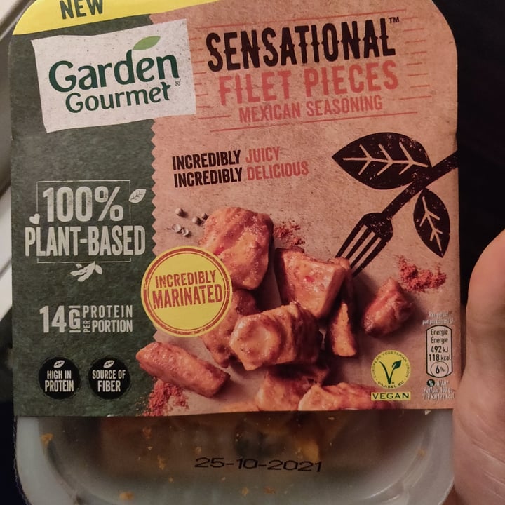 photo of Garden Gourmet Filetti Marinati Mexican Style shared by @alessandrabi on  13 Oct 2021 - review