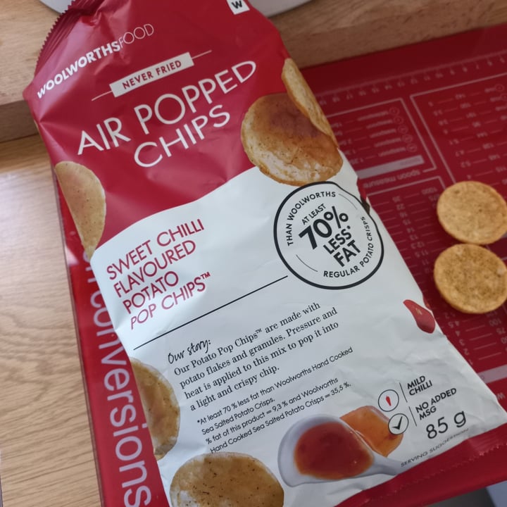 photo of Woolworths Food Potato air popped chips-Sweet chilli shared by @bl on  16 Jan 2022 - review