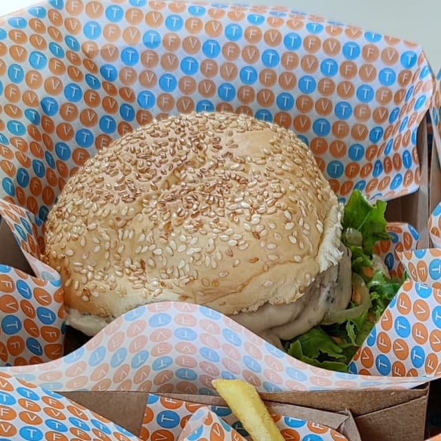 Photo of the dish “Creamy Mushroom Burger”