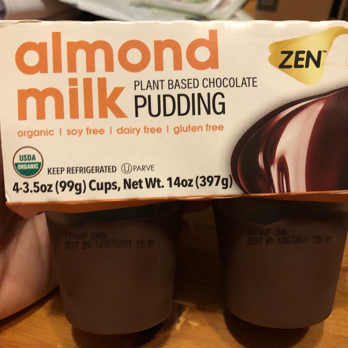 Zen Almond Milk Chocolate Pudding Reviews abillion