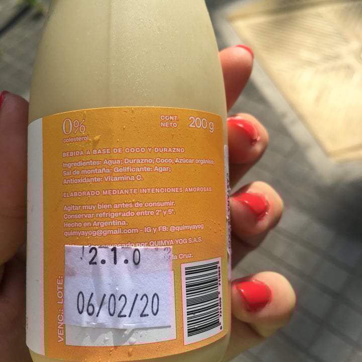 review photo of Quimya Yog Bebible Sabor Durazno shared by @y0gurt on 20 Jan 2020 - review