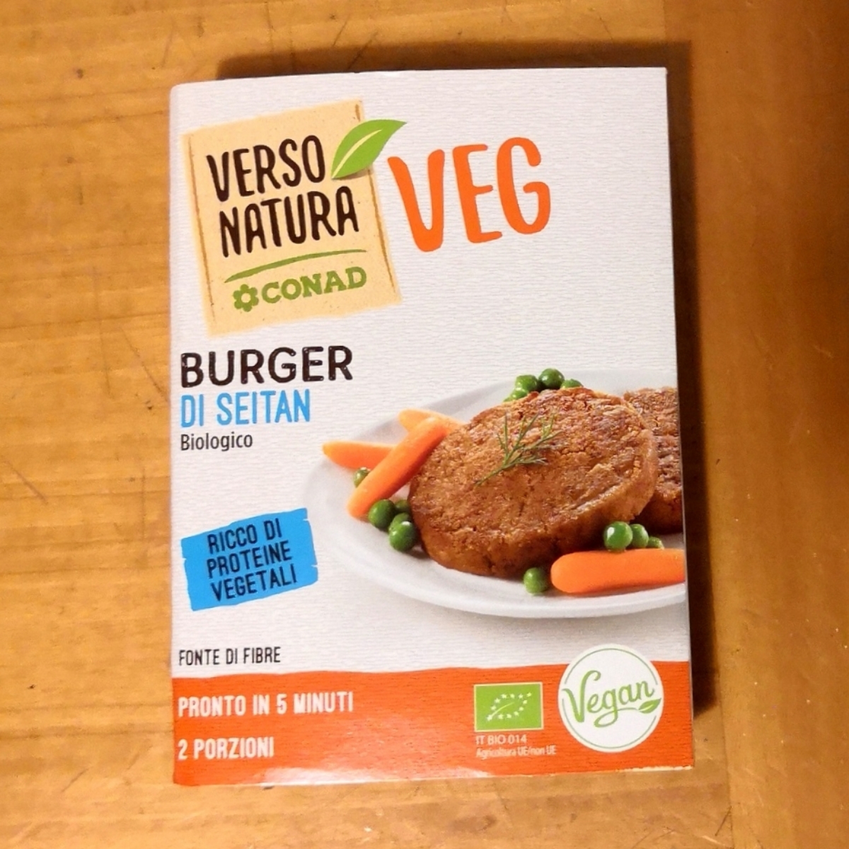 Verso Natura Conad Veg Burger Di Seitan Biologico Reviews abillion