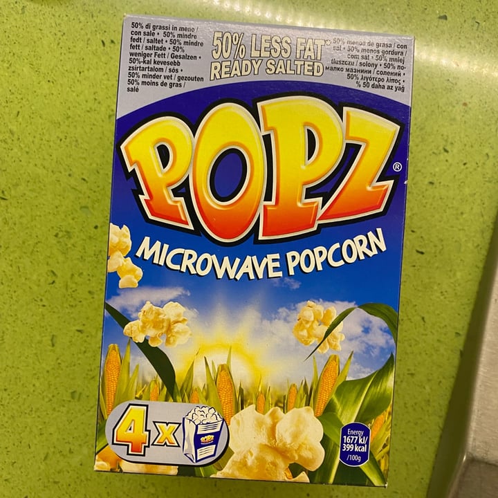 photo of Popz Microwave Popcorn shared by @alessiacarrara on  04 Oct 2021 - review