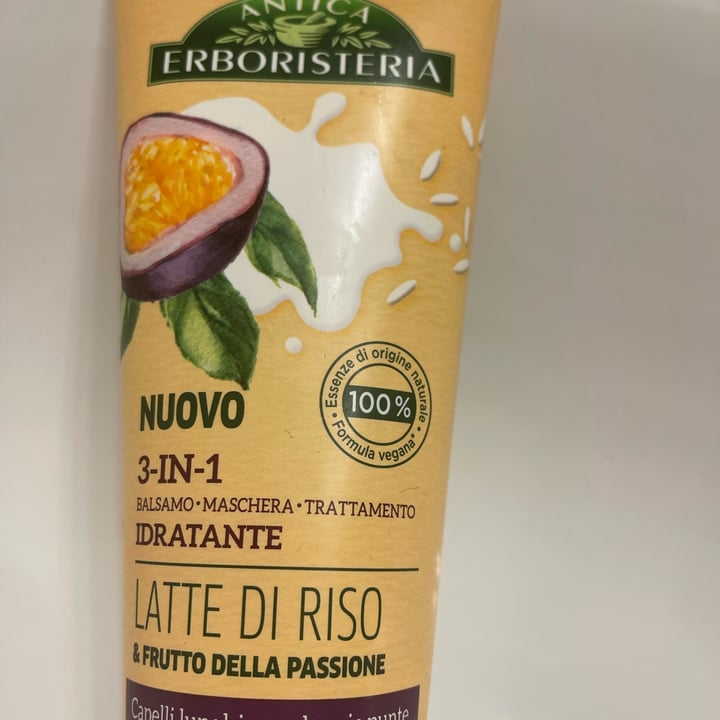review photo of Antica erboristeria Balsamo - Maschera - Trattamento Idratante Latte di Riso e Frutto della passione shared by @sofiadei1 on 31 Mar 2022 - review