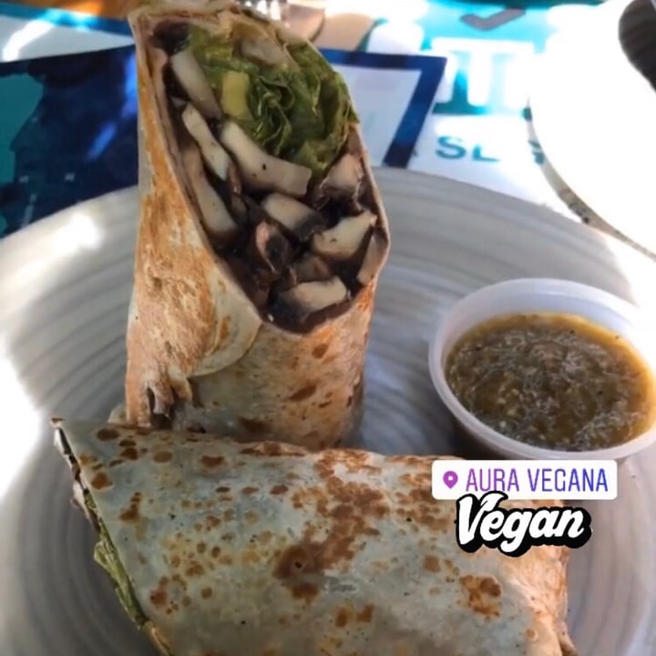 photo of Aura Vegana Burrito de la Tierra shared by @susylhoist on  17 Jul 2021 - review