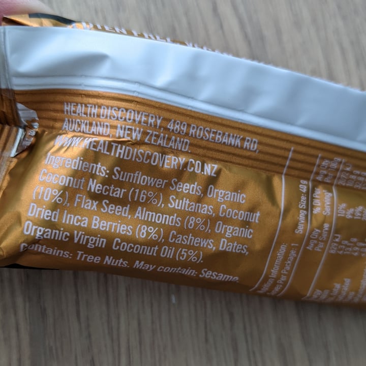 photo of Health Discovery Inca Berry Bar shared by @jellayee on  18 May 2021 - review