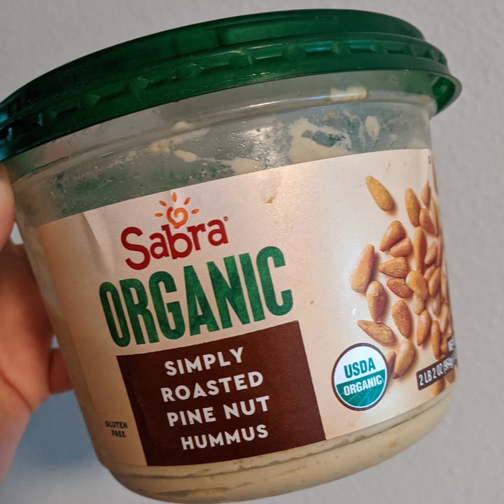 review photo of Sabra Roasted Pine Nut Hummus shared by @brookeandbuddy on 12 Jun 2021 - review