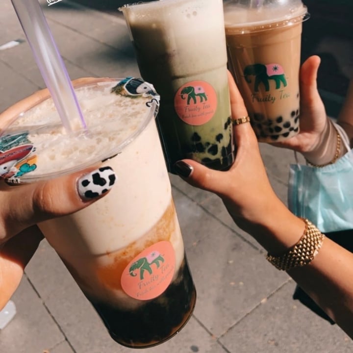 review photo of Fruity Tea Boba shared by @helenamarlen on 15 Jan 2021 - review