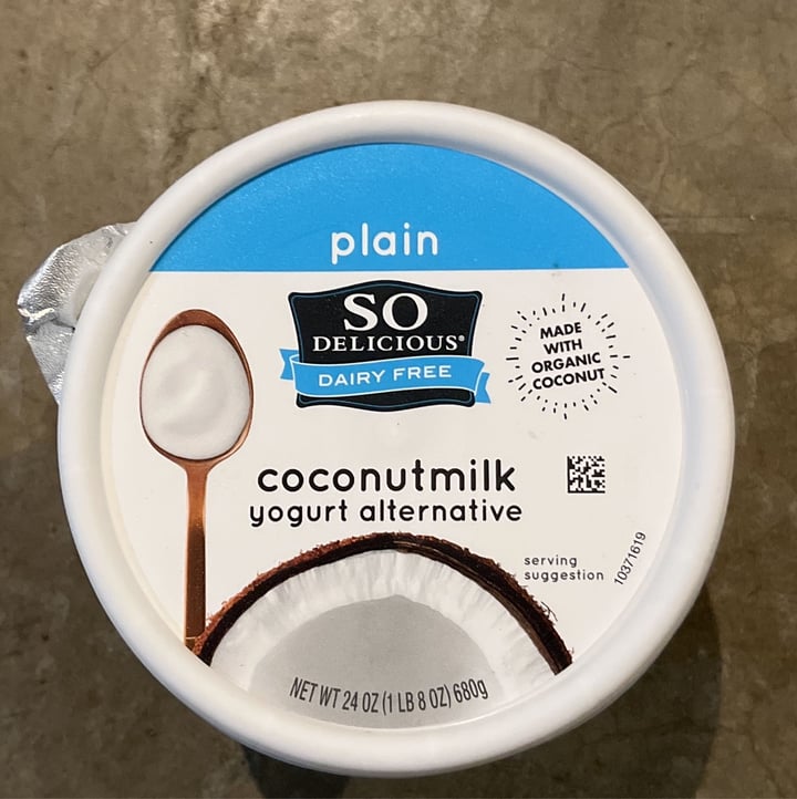 photo of So Delicious Plain coconut milk yogurt shared by @ddw1987 on  13 May 2022 - review