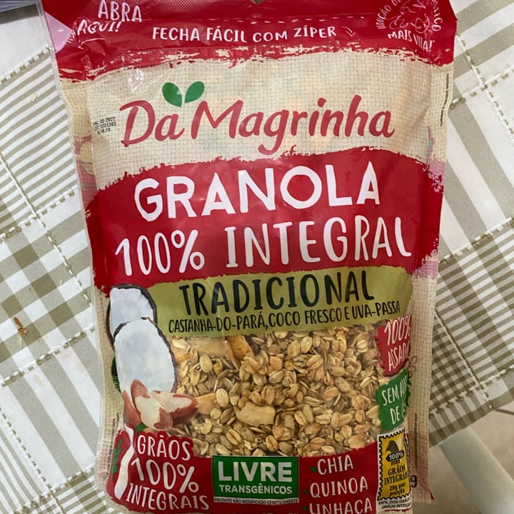 photo of Da Magrinha Granola com castanha do Pará shared by @dudadini on  26 Apr 2022 - review