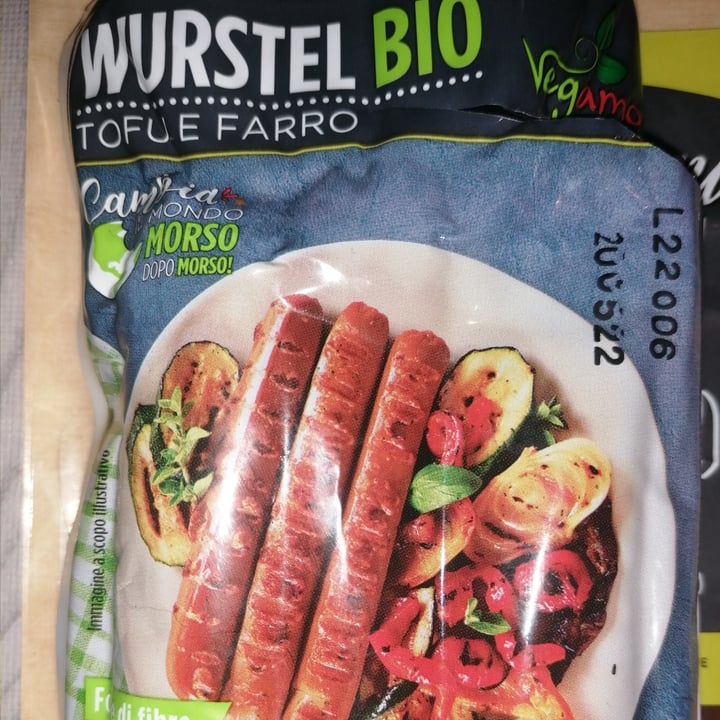 photo of Vegamo Wurstel Bio di Tofu E Farro shared by @giorgia12 on  13 Apr 2022 - review