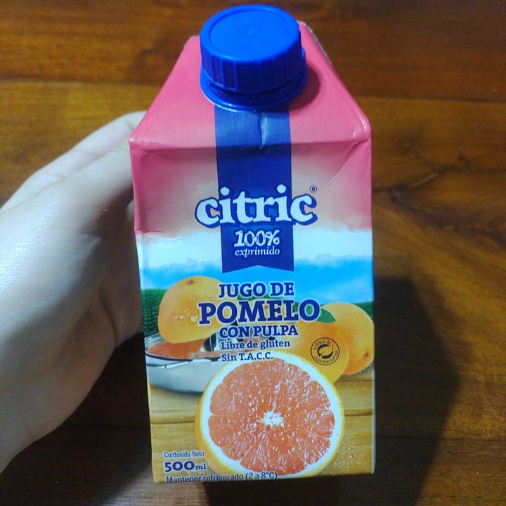 photo of Citric Jugo de pomelo shared by @agustinazt on  09 Dec 2020 - review