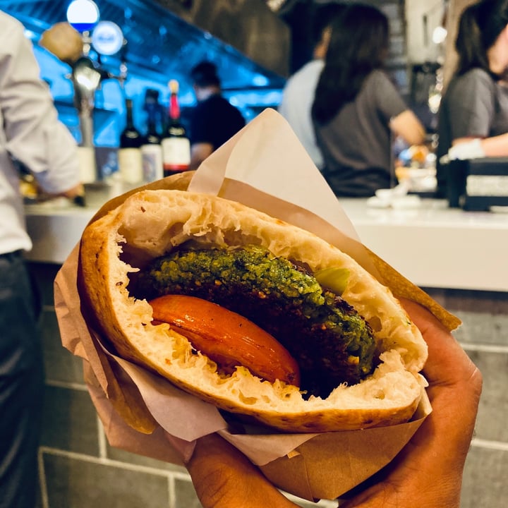 photo of Miznon Singapore Falafel Burger (Veganized) shared by @vikas on  30 Mar 2021 - review