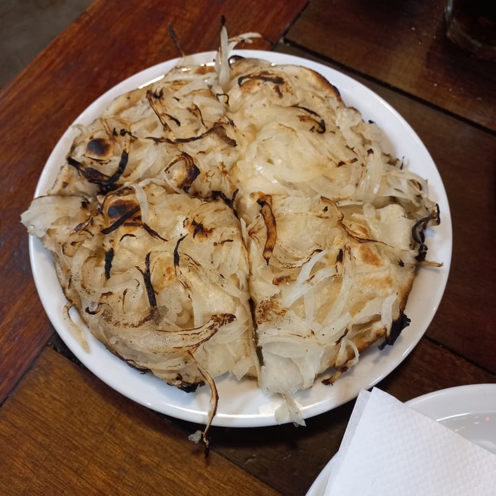review photo of Pizzería Güerrin Pizza Fugazzeta Vegana shared by @mirimaza on 03 Nov 2021 - review