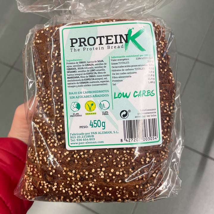 photo of Protein K The Protein Bread shared by @cultre on  05 Apr 2022 - review