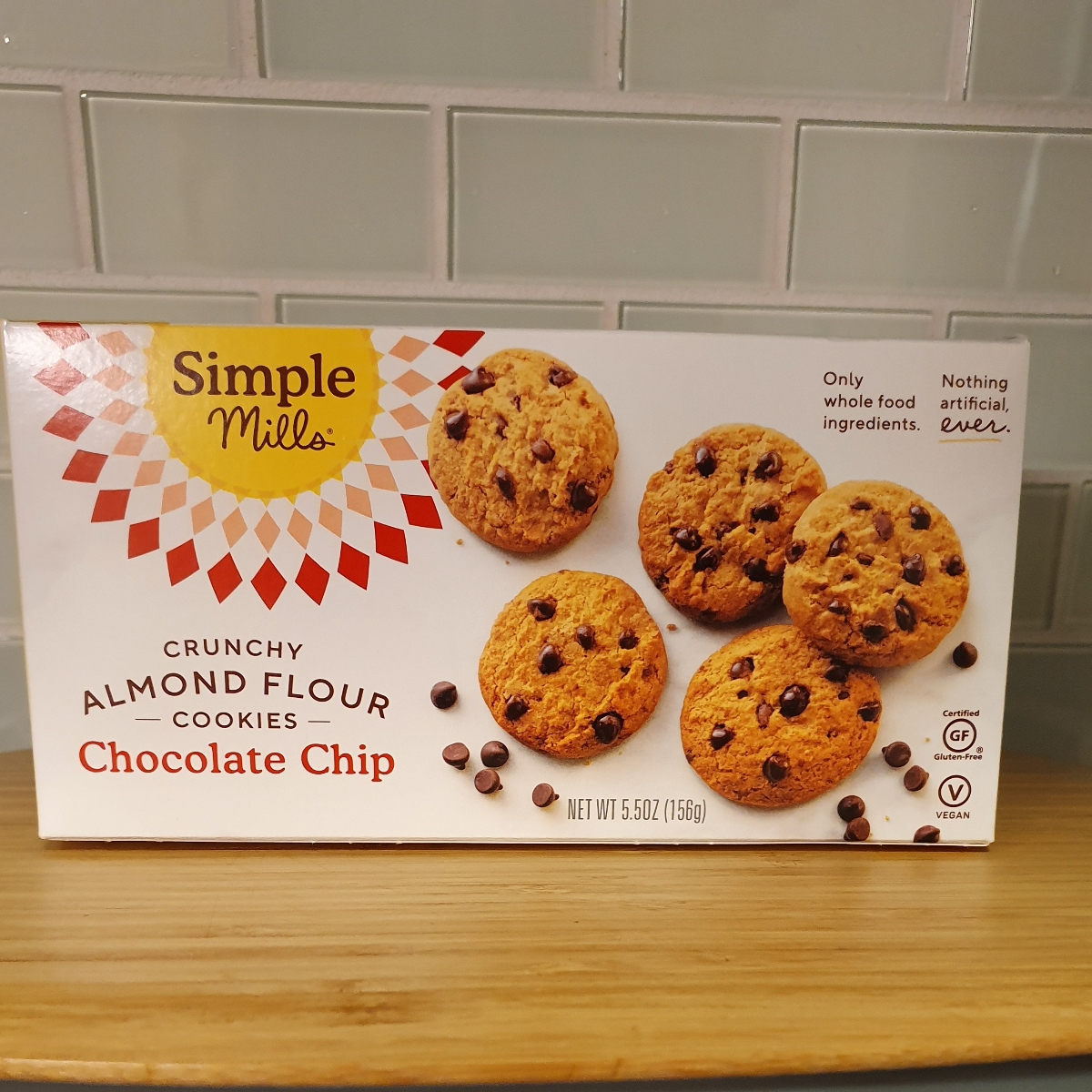 Crunchy Almond Flour Chocolate Chip Cookies from Simple Mills