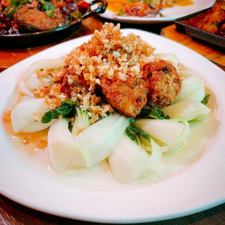 photo of New Fut Kai Vegetarian Restaurant Shan Yao Tofu shared by @veggiexplorer on  06 Nov 2021 - review