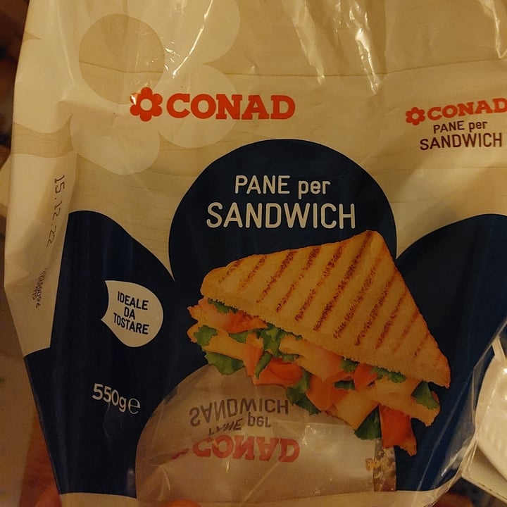 photo of Conad Pane per Sandwich shared by @elladora on  05 Nov 2022 - review