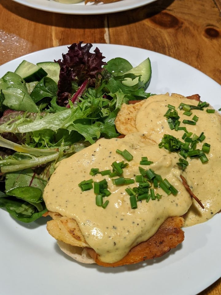review photo of The Hogtown Vegan Eggs Benny shared by @marisab03 on 24 Dec 2019 - review