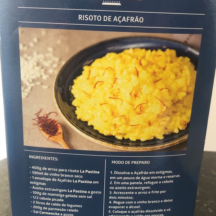 photo of La Pastina Arroz para risoto shared by @dmbraga on  14 May 2022 - review