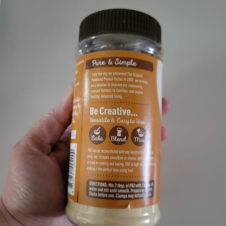 photo of PB2 Foods Original powdered peanut butter shared by @pigsareawesome on  14 May 2022 - review